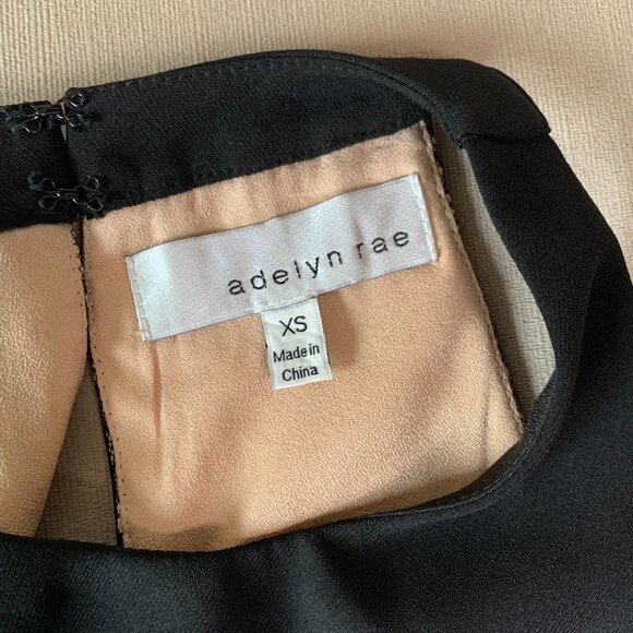 Adelyn Rae Cutout Lace Halter Cocktail Black Mini Date Night Dress Siren Wedding - Picture 9 of 14